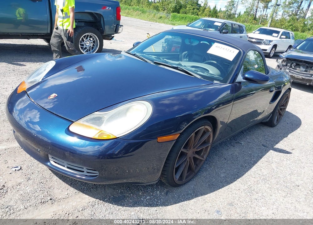2000 PORSCHE BOXSTER VIN: WP0CA2981YU621184