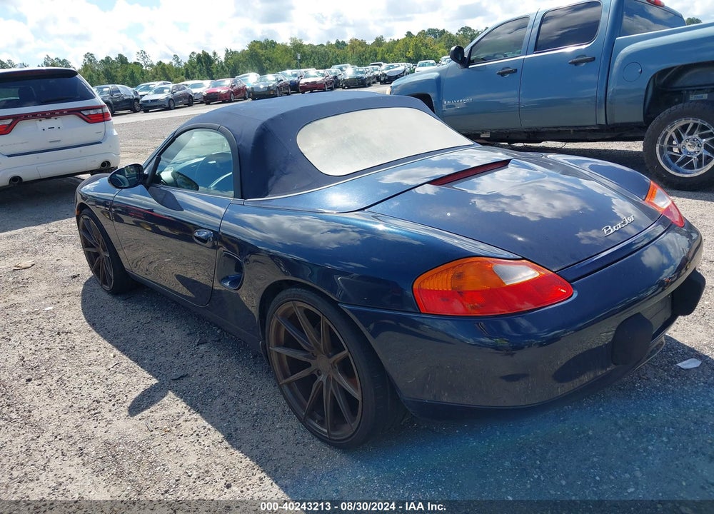 2000 PORSCHE BOXSTER VIN: WP0CA2981YU621184