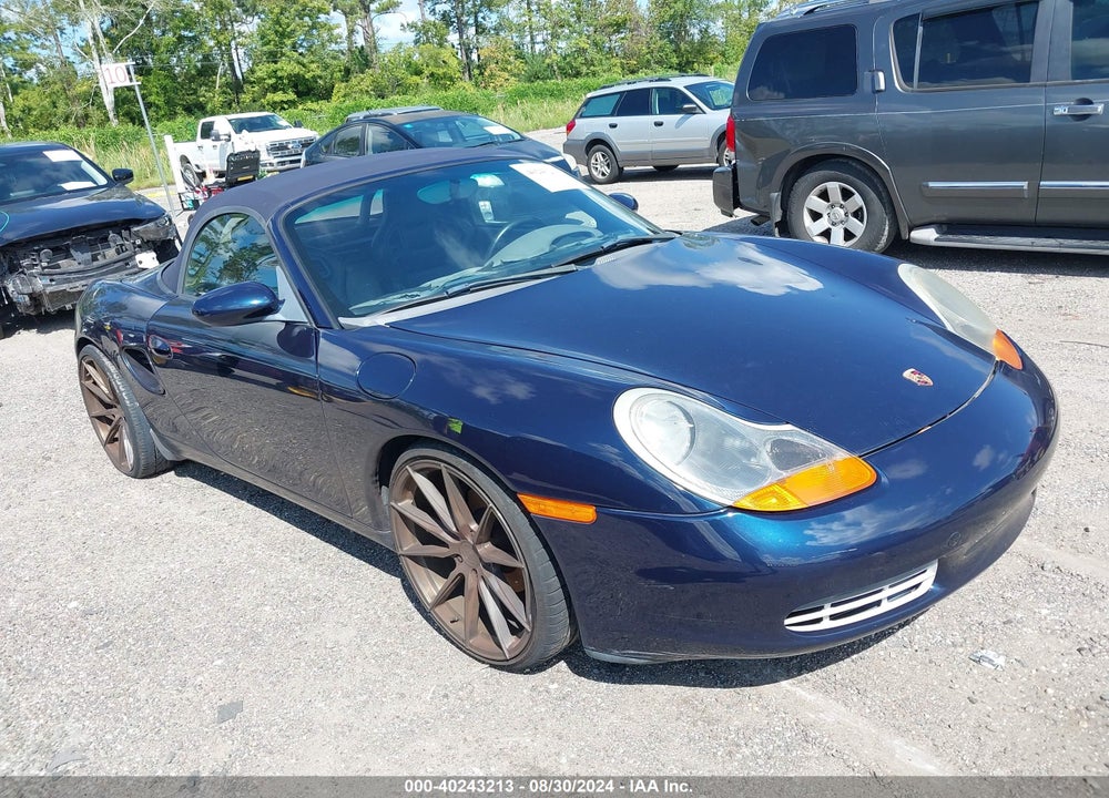 2000 PORSCHE BOXSTER VIN: WP0CA2981YU621184