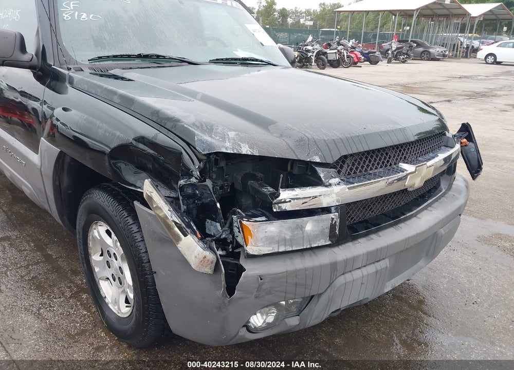 2002 CHEVROLET AVALANCHE 1500 VIN: 3GNEK13T92G113088