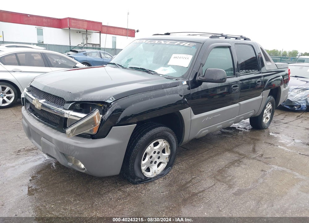 2002 CHEVROLET AVALANCHE 1500 VIN: 3GNEK13T92G113088