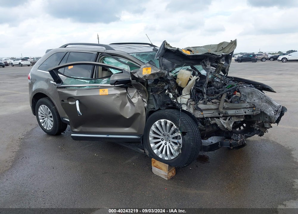 2012 LINCOLN MKX VIN: 2LMDJ6JK0CBL05762