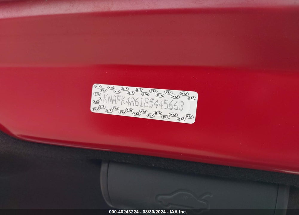 2016 KIA FORTE LX VIN: KNAFK4A61G5445663
