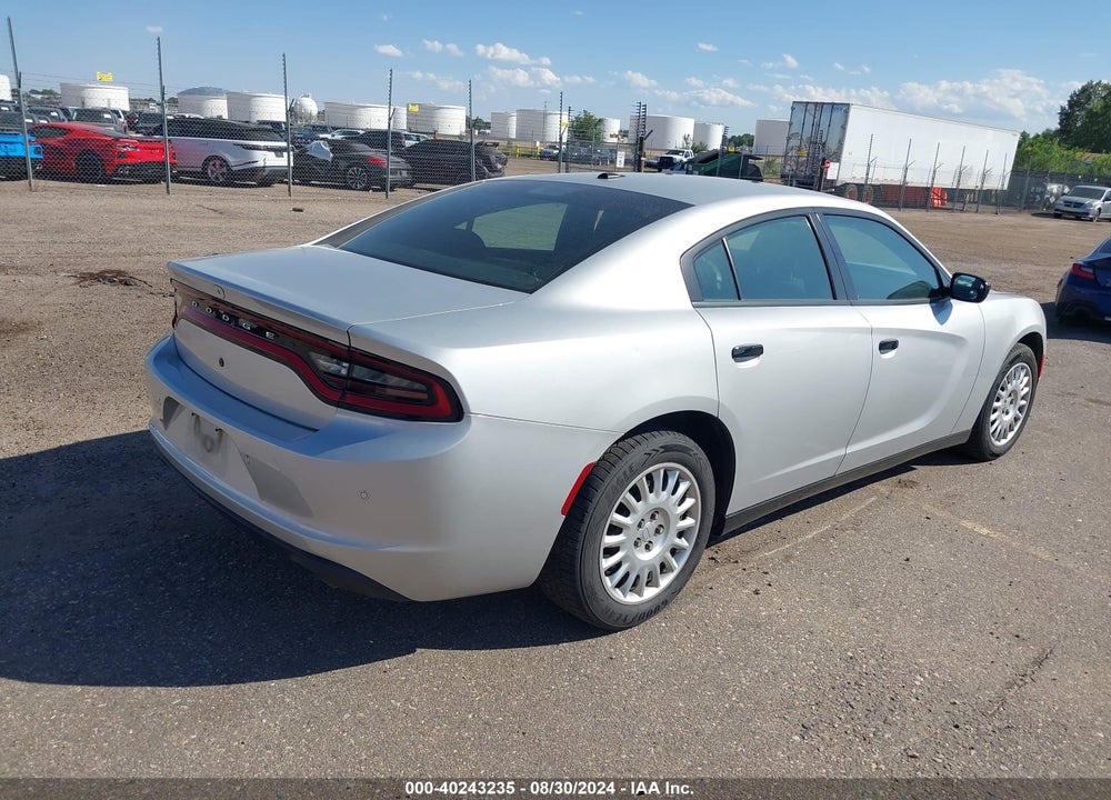 2018 DODGE CHARGER POLICE AWD VIN: 2C3CDXKT7JH303912