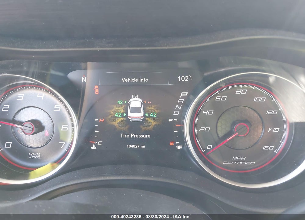 2018 DODGE CHARGER POLICE AWD VIN: 2C3CDXKT7JH303912