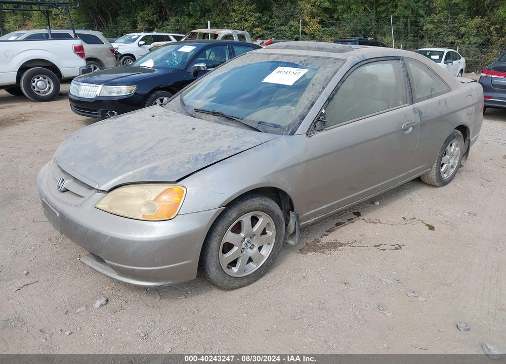 2003 HONDA CIVIC EX VIN: 1HGEM21983L022576
