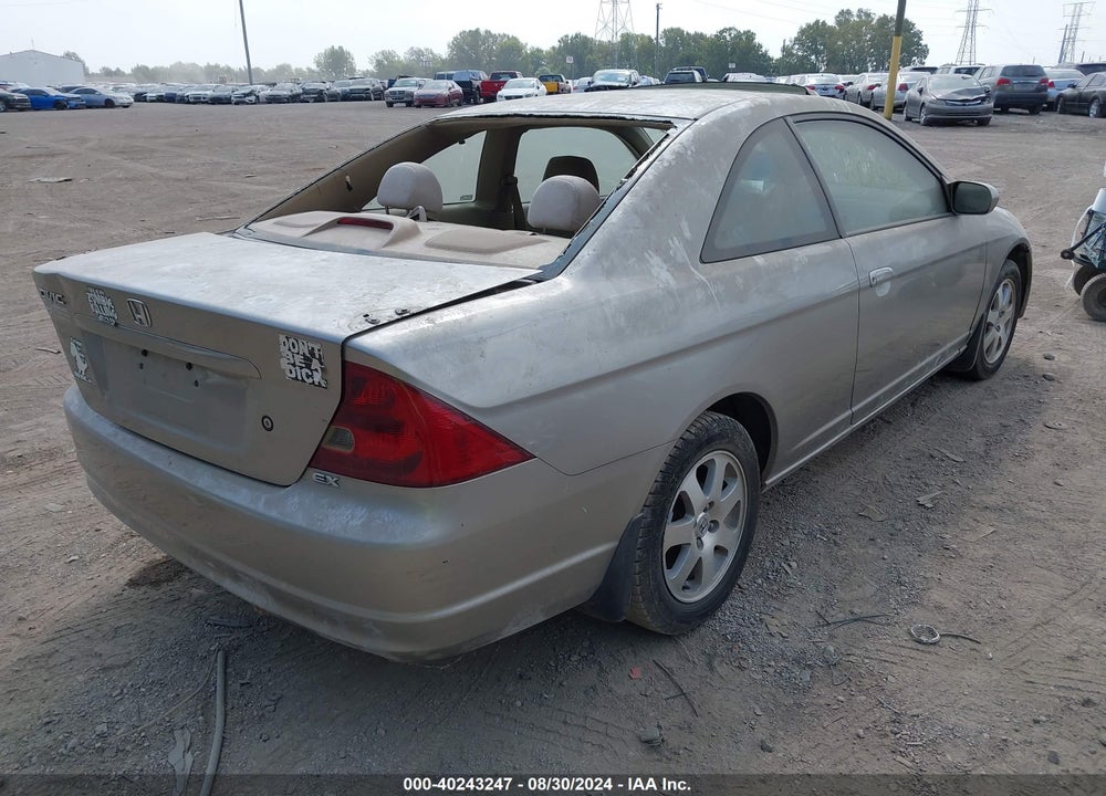 2003 HONDA CIVIC EX VIN: 1HGEM21983L022576