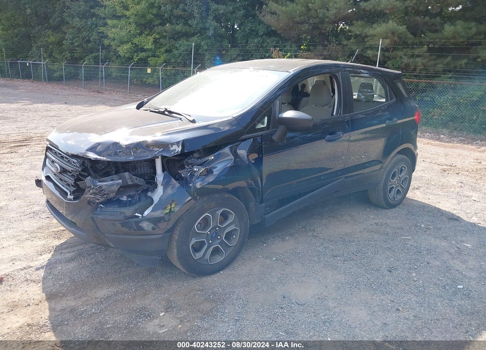 2021 FORD ECOSPORT S VIN: MAJ3S2FEXMC455860