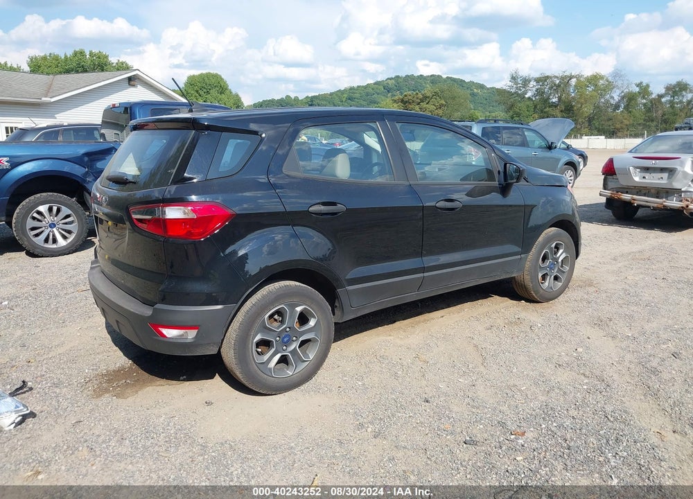 2021 FORD ECOSPORT S VIN: MAJ3S2FEXMC455860
