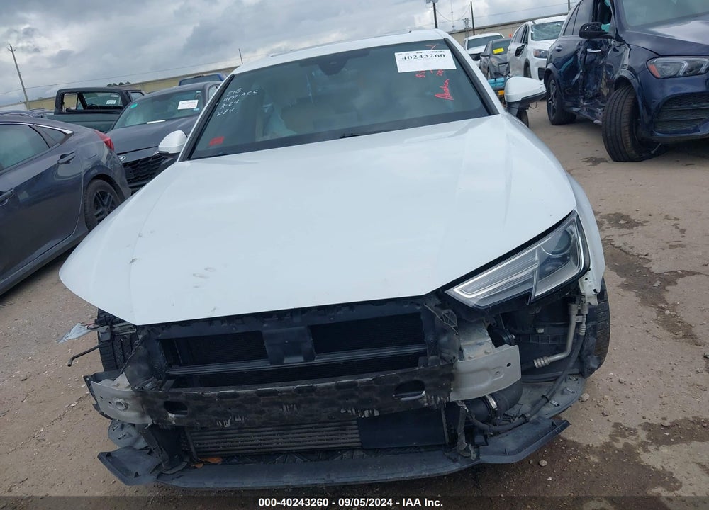 2017 AUDI A4 2.0T SEASON OF  PREMIUM VIN: WAUDNAF44HN046848