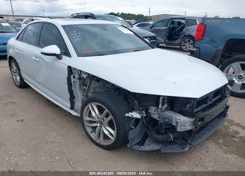 2017 AUDI A4 2.0T SEASON OF  PREMIUM VIN: WAUDNAF44HN046848