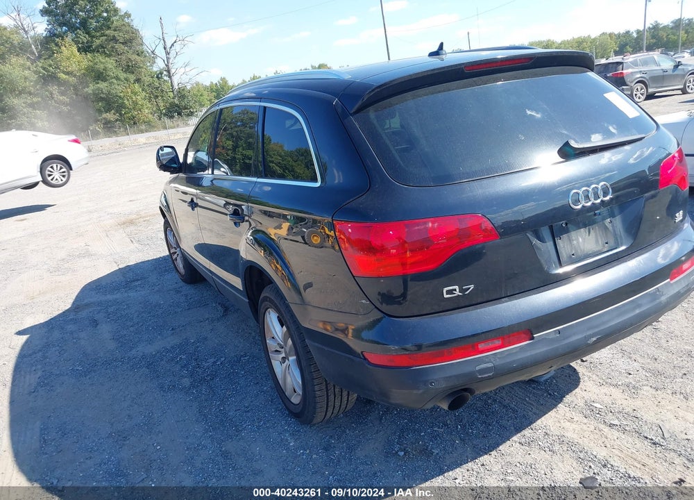 2009 AUDI Q7 3.6 PREMIUM VIN: WA1BY74L59D037575