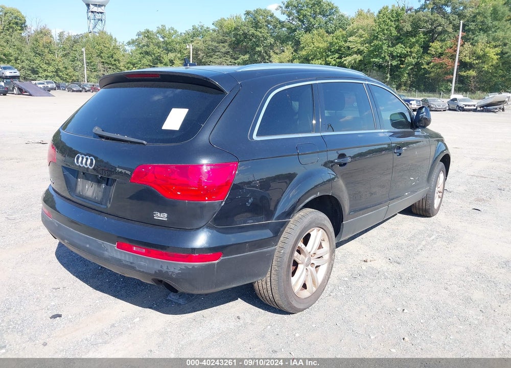 2009 AUDI Q7 3.6 PREMIUM VIN: WA1BY74L59D037575