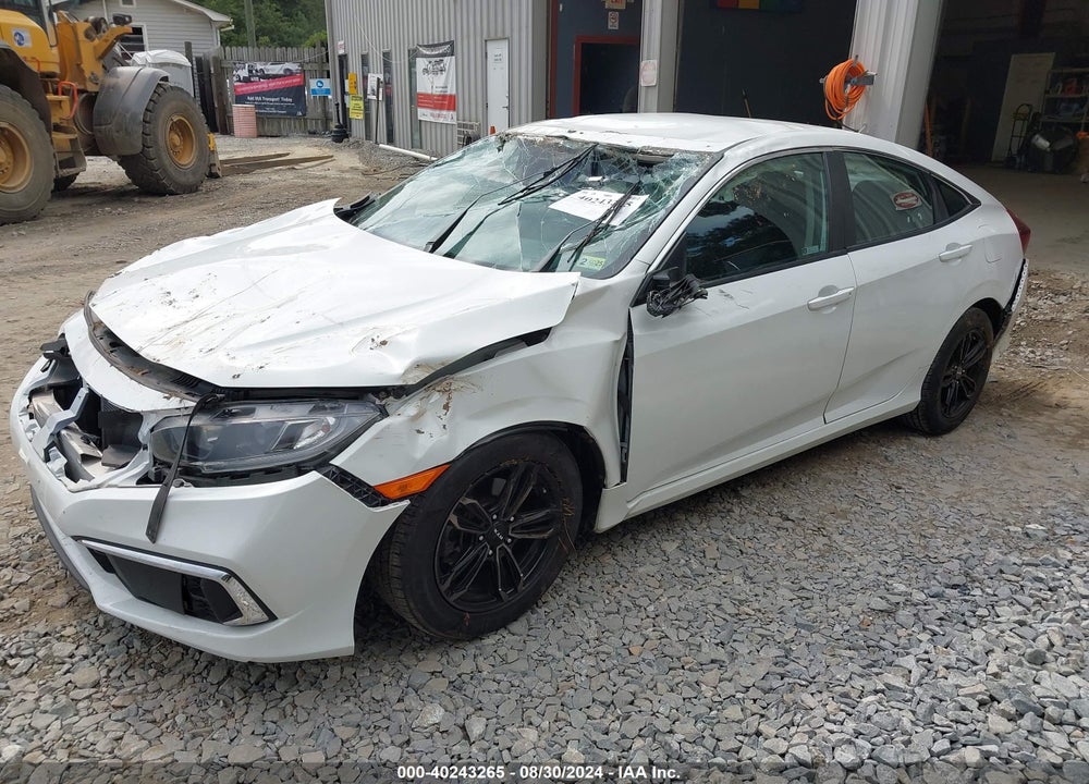 2020 HONDA CIVIC LX VIN: 2HGFC2F60LH538370