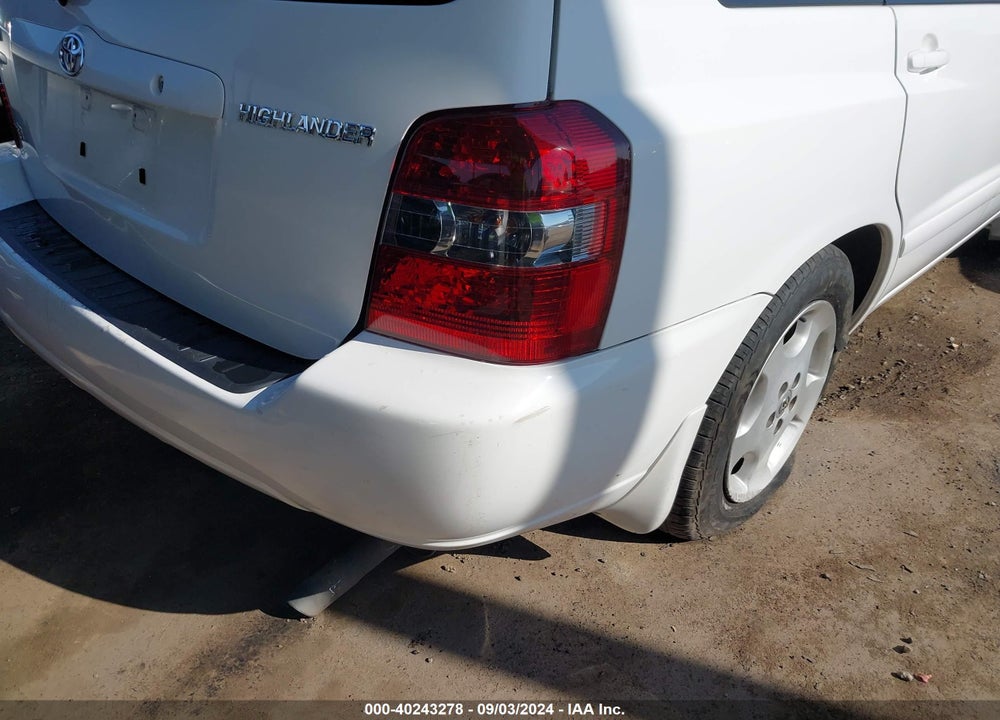 2006 TOYOTA HIGHLANDER LIMITED V6 VIN: JTEDP21A160102055