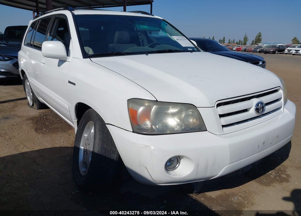 2006 TOYOTA HIGHLANDER LIMITED V6 VIN: JTEDP21A160102055
