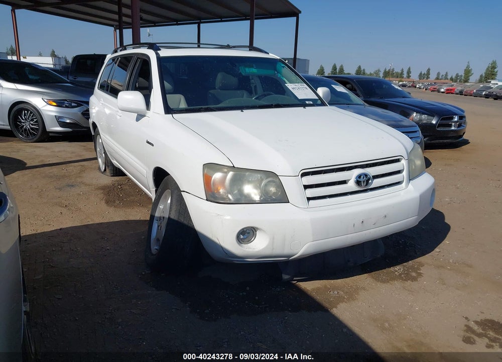 2006 TOYOTA HIGHLANDER LIMITED V6 VIN: JTEDP21A160102055
