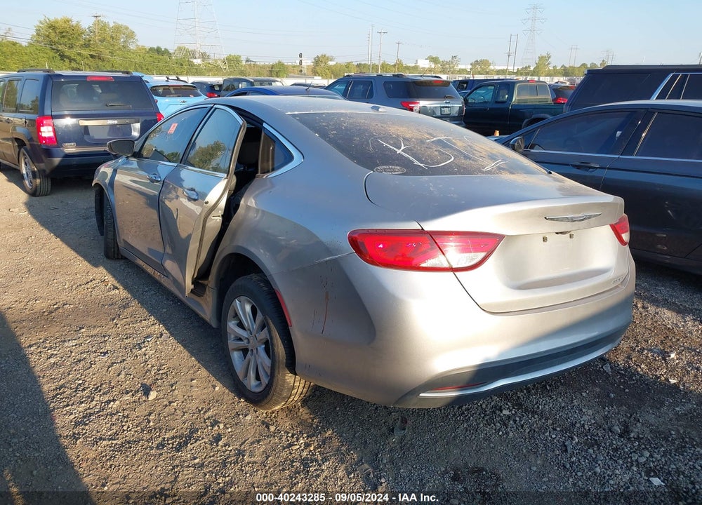 2015 CHRYSLER 200 LIMITED VIN: 1C3CCCABXFN695450