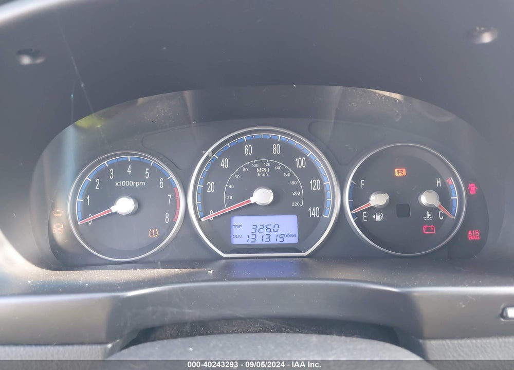 2009 HYUNDAI SANTA FE VIN: 5NMSG73D29H243043