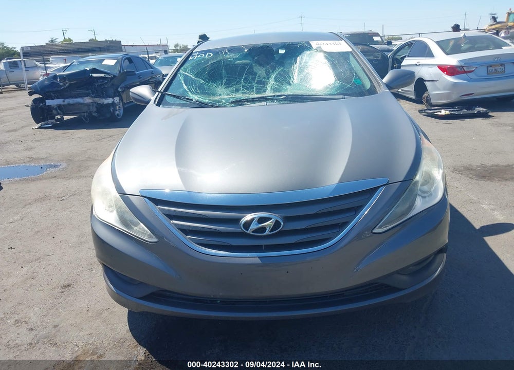 2014 HYUNDAI SONATA GLS VIN: 5NPEB4ACXEH863205