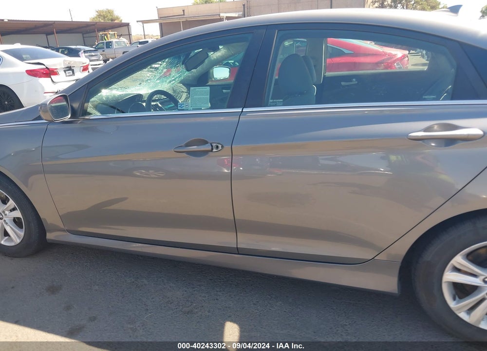 2014 HYUNDAI SONATA GLS VIN: 5NPEB4ACXEH863205