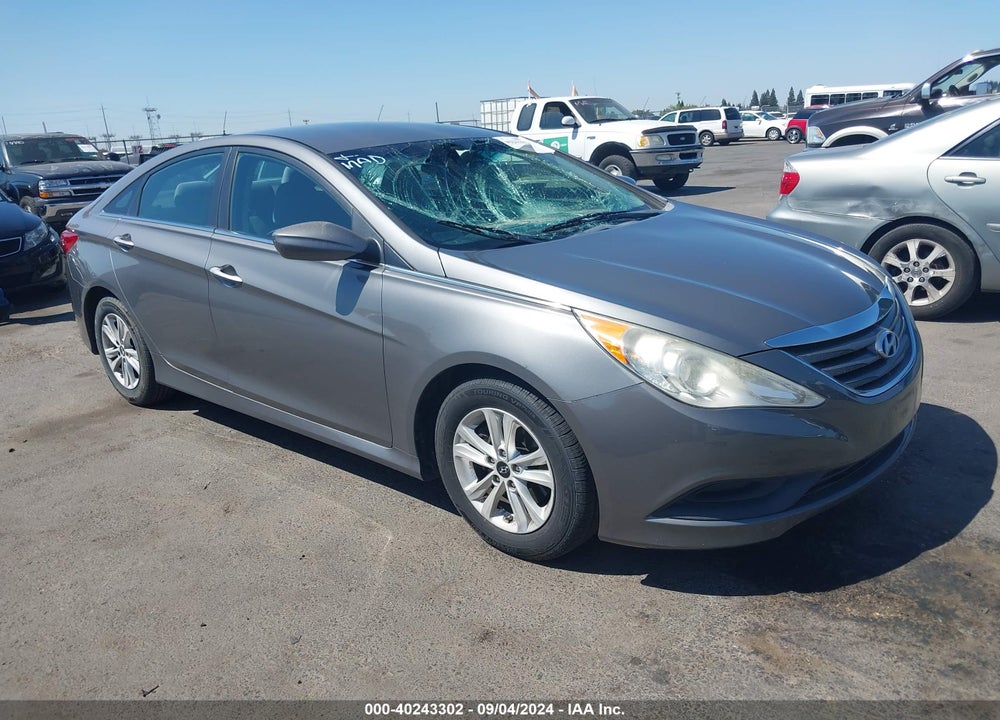 2014 HYUNDAI SONATA GLS VIN: 5NPEB4ACXEH863205