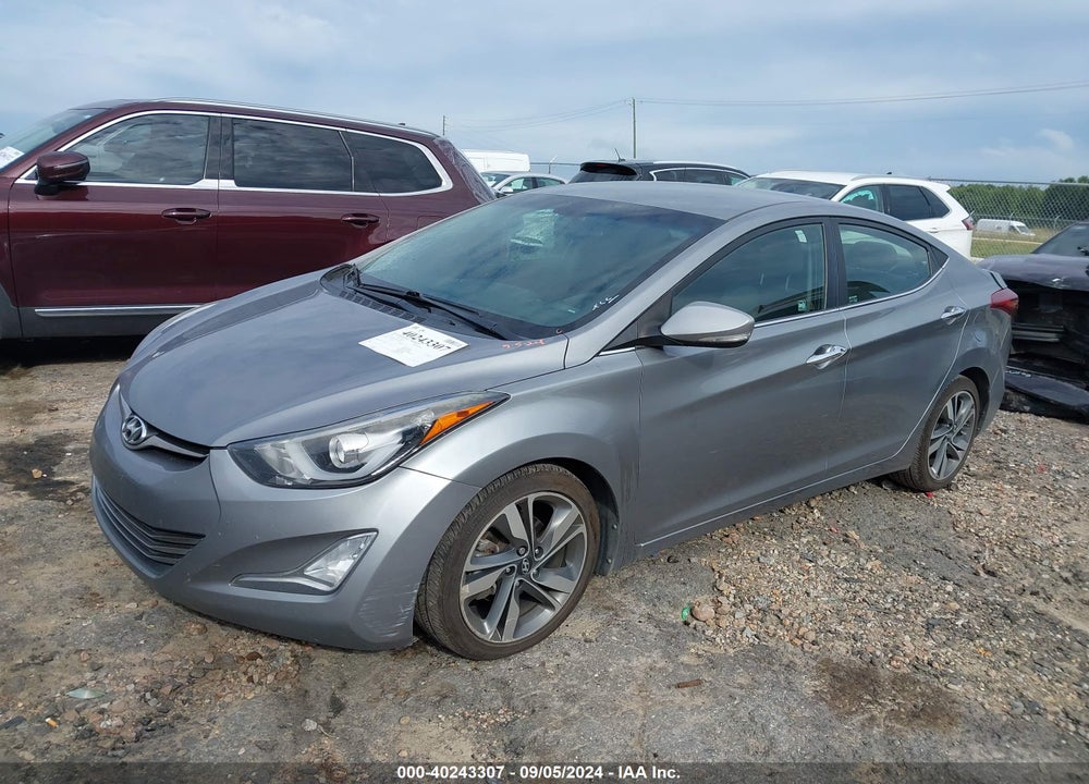 2014 HYUNDAI ELANTRA LIMITED VIN: KMHDH4AE9EU060530