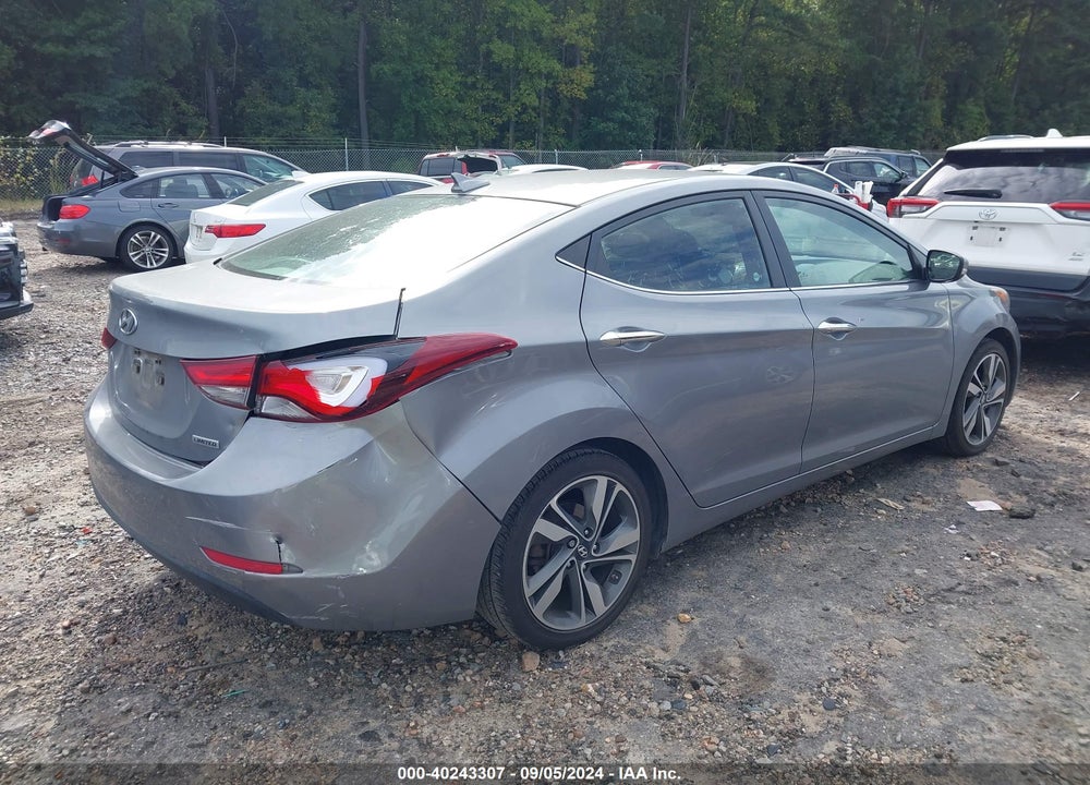 2014 HYUNDAI ELANTRA LIMITED VIN: KMHDH4AE9EU060530