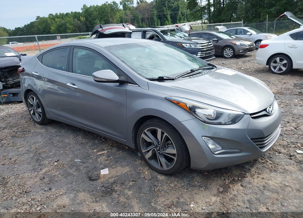 2014 HYUNDAI ELANTRA LIMITED VIN: KMHDH4AE9EU060530