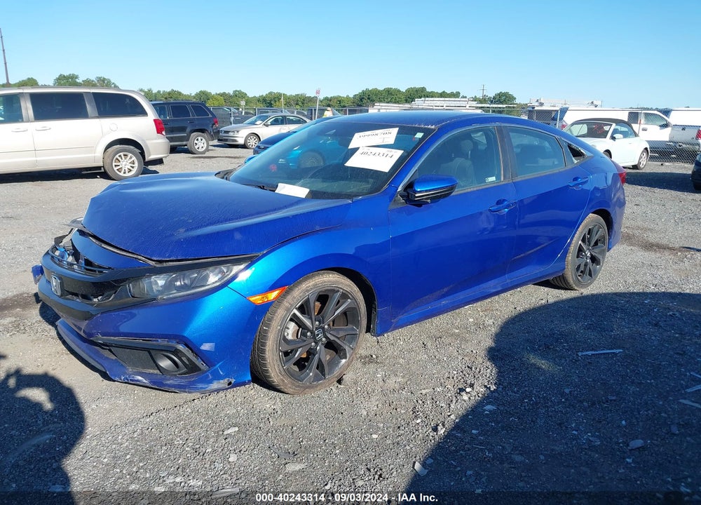 2020 HONDA CIVIC SPORT VIN: 2HGFC2F80LH531145
