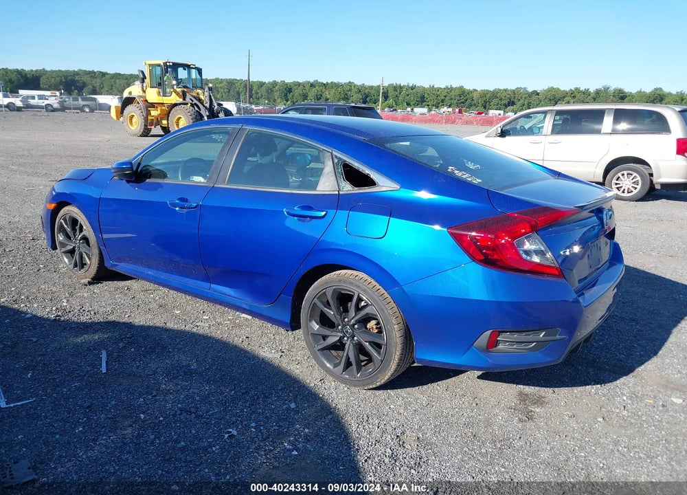 2020 HONDA CIVIC SPORT VIN: 2HGFC2F80LH531145
