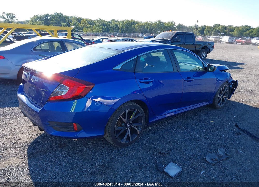 2020 HONDA CIVIC SPORT VIN: 2HGFC2F80LH531145