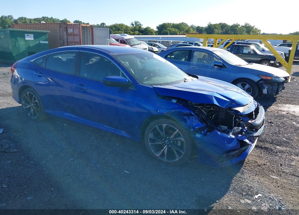 2020 HONDA CIVIC SPORT VIN: 2HGFC2F80LH531145