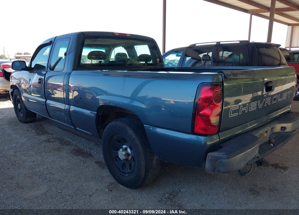 2006 CHEVROLET SILVERADO 1500 WORK TRUCK VIN: 1GCEC19X36Z204931