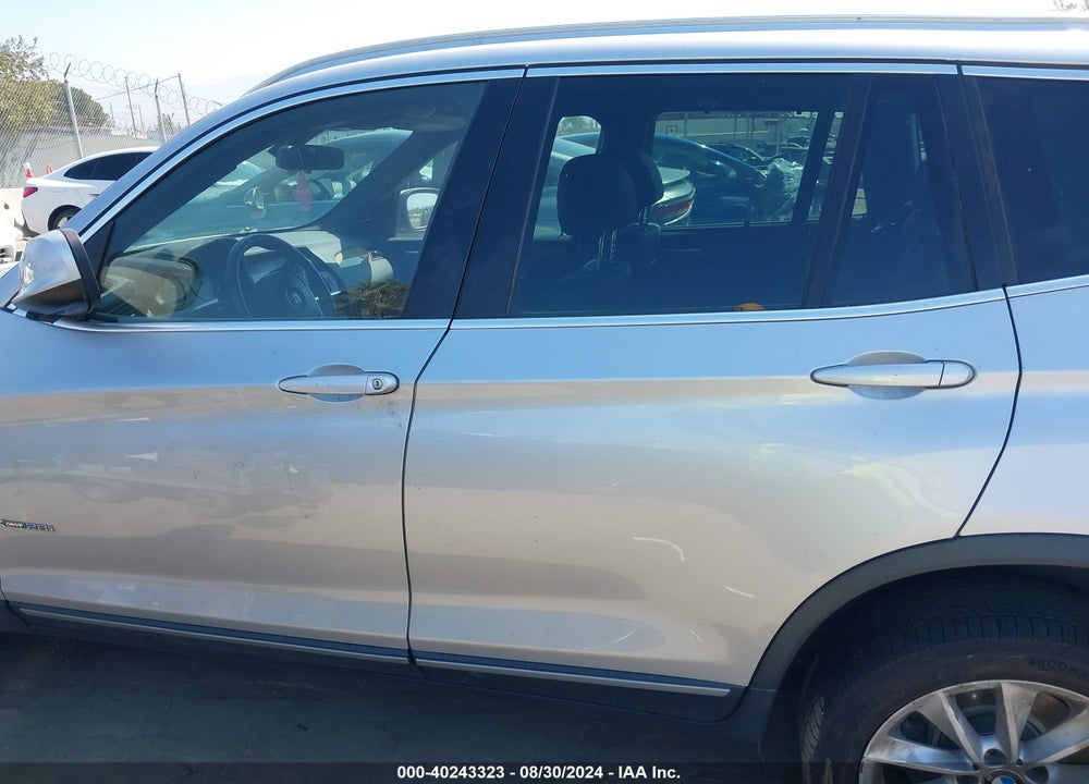 2013 BMW X3 XDRIVE28I VIN: 5UXWX9C58D0A08498