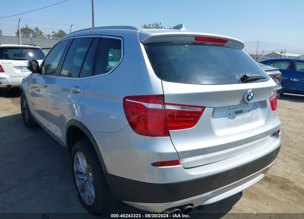 2013 BMW X3 XDRIVE28I VIN: 5UXWX9C58D0A08498