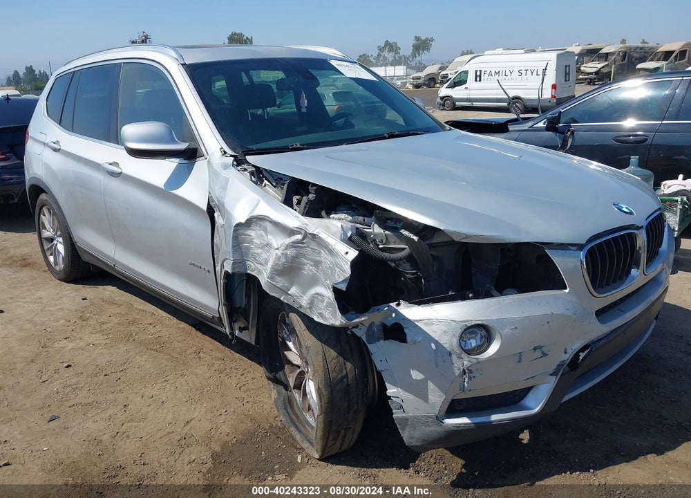 2013 BMW X3 XDRIVE28I VIN: 5UXWX9C58D0A08498