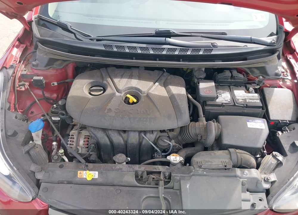 2016 HYUNDAI ELANTRA VALUE EDITION VIN: KMHDH4AE0GU593188