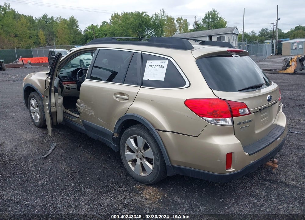 2010 SUBARU OUTBACK 2.5I LIMITED VIN: 4S4BRBLC3A3317248