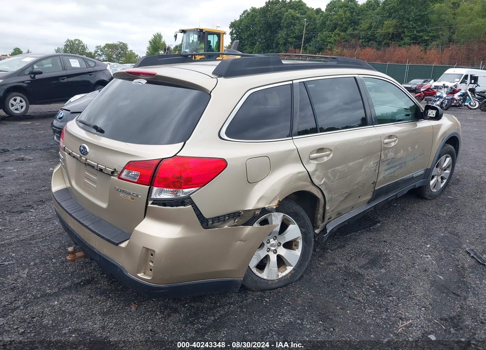 2010 SUBARU OUTBACK 2.5I LIMITED VIN: 4S4BRBLC3A3317248