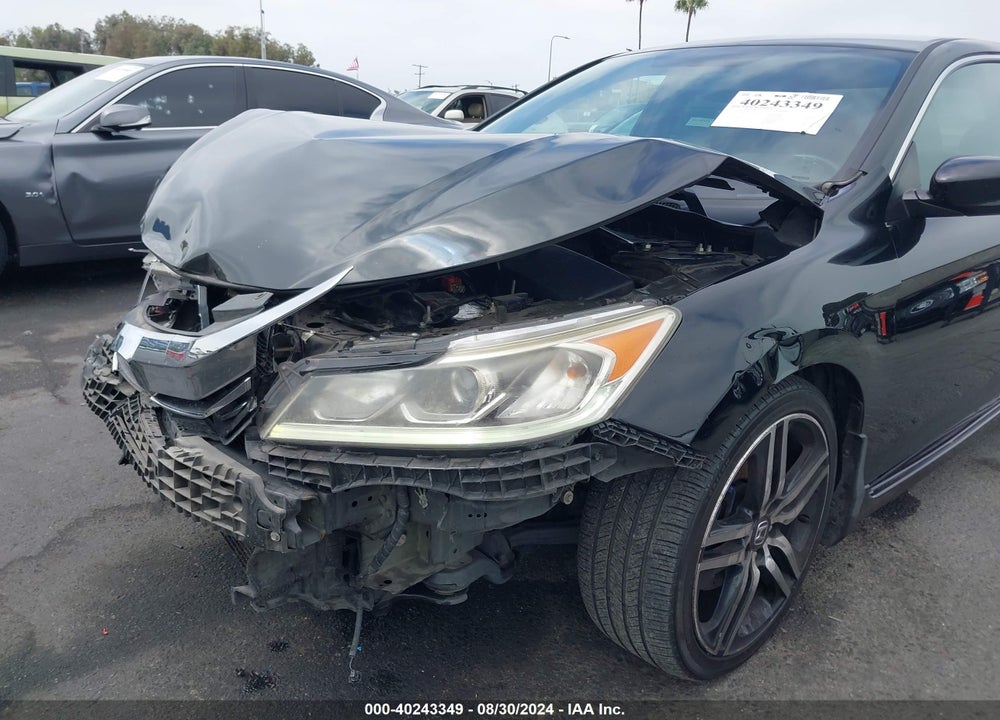 2017 HONDA ACCORD SPORT VIN: 1HGCR2F56HA127585