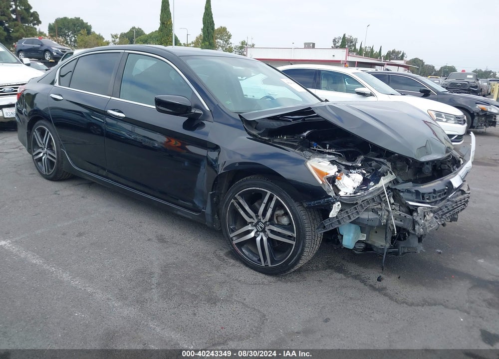 2017 HONDA ACCORD SPORT VIN: 1HGCR2F56HA127585