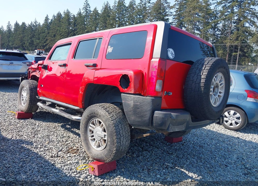 2008 HUMMER H3 SUV VIN: 5GTEN13EX88158761