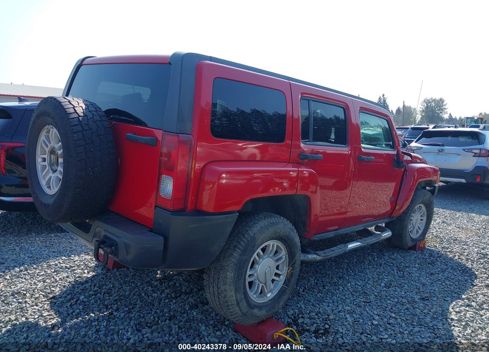 2008 HUMMER H3 SUV VIN: 5GTEN13EX88158761