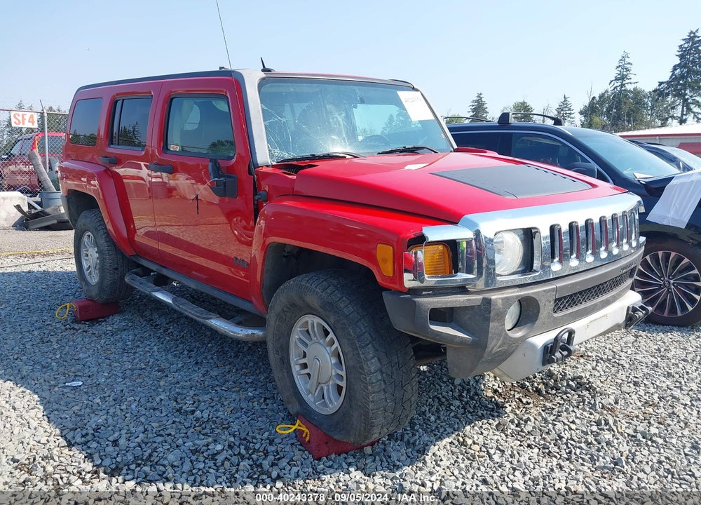 2008 HUMMER H3 SUV VIN: 5GTEN13EX88158761