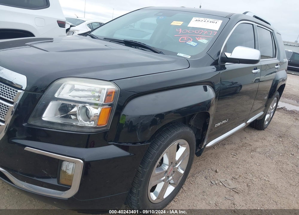 2016 GMC TERRAIN DENALI VIN: 2GKALREK6G6268650