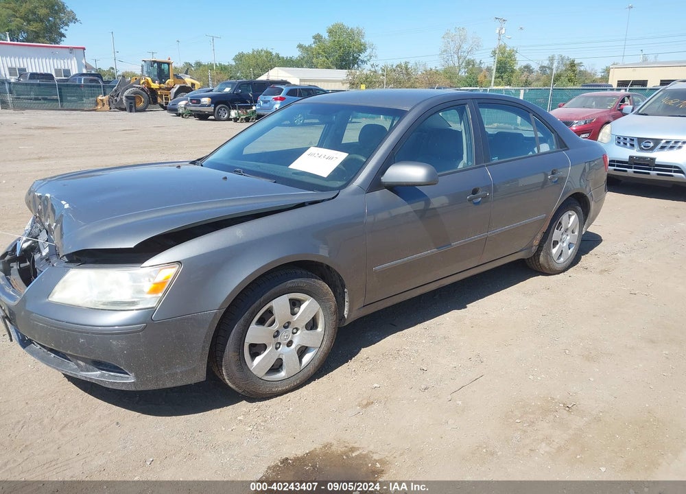 2010 HYUNDAI SONATA GLS VIN: 5NPET4AC7AH585421