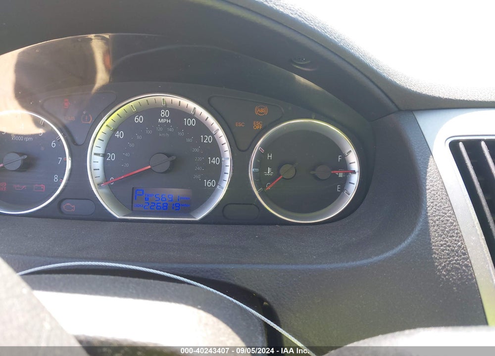 2010 HYUNDAI SONATA GLS VIN: 5NPET4AC7AH585421