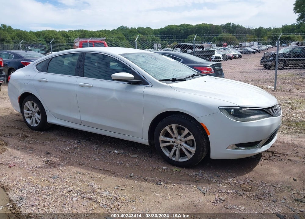 2016 CHRYSLER 200 LIMITED VIN: 1C3CCCAB4GN166030