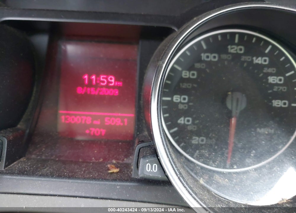 2010 AUDI A5 2.0T PREMIUM VIN: WAUAFAFH7AN019703